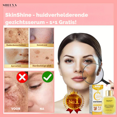 SkinShine - Huidverhelderende Gezichtsserum - 1+1 Gratis!