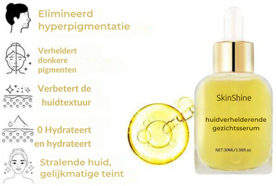 SkinShine - Huidverhelderende Gezichtsserum - 1+1 Gratis!