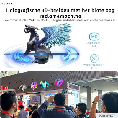 Atmos 3D Hologram Projector