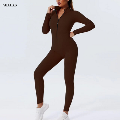 ShapeFit - Comfy Zipper Jumpsuit