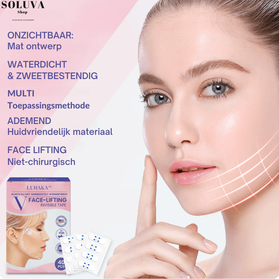 SlimFace  - Onzichtbare Facelift - Winteruitverkoop: 20 Stuks + 20 Stuks gratis!