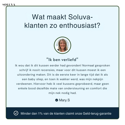 Ergonomisch Comfort Kussen - Tegen Nek- en Rugklachten