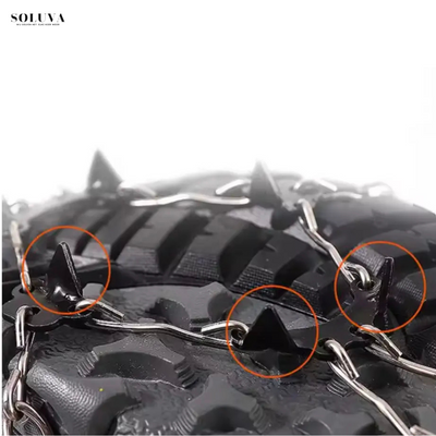 WinterGrip - Anti-slip Sneeuwkettingen voor Schoenen