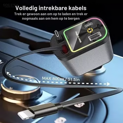 CosmicCharge - Universele Autolader met Sterrenlicht