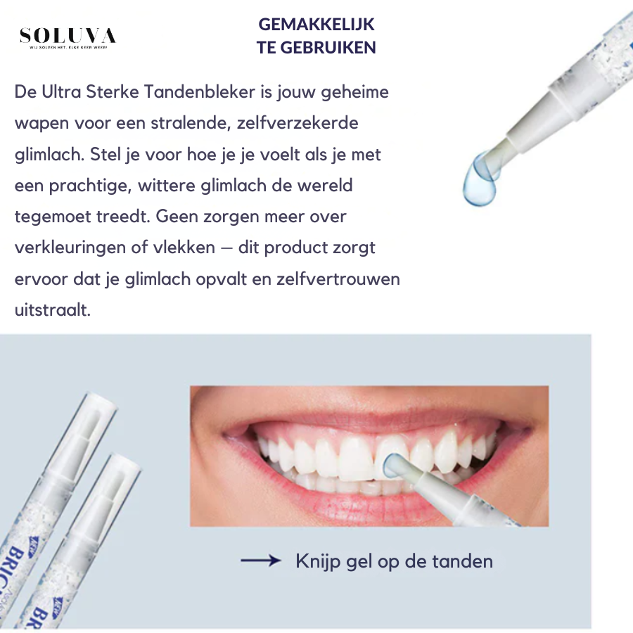 Teeth Essence - Ultra Sterke Tandenbleker - 1+2 Gratis!