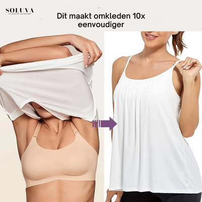 Comfy top - Ingebouwde Bh - 1+1 Gratis!