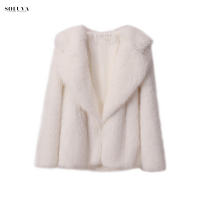 Frost Elegance - Warme Bontmantel