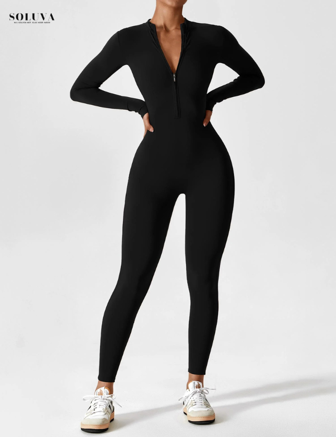 ShapeFit - Comfy Zipper Jumpsuit