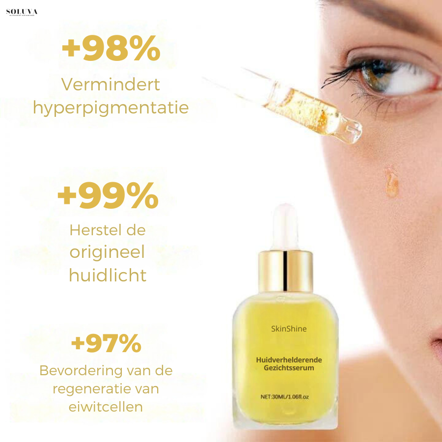 SkinShine - Huidverhelderende Gezichtsserum - 1+1 Gratis!