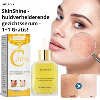 SkinShine - Huidverhelderende Gezichtsserum - 1+1 Gratis!