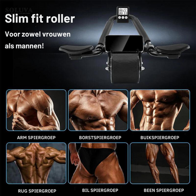 Slim Fit Roller - Jouw Thuistrainer voor Strakke Buikspieren!