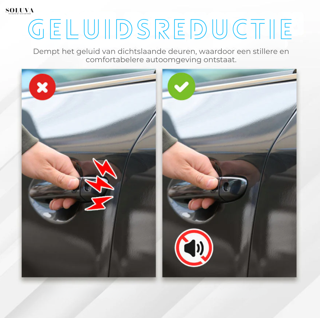 Schokabsorberende Autodeur Demper