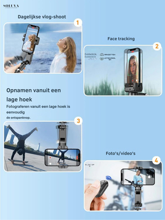 meedraaiende Telefoonstabilisator