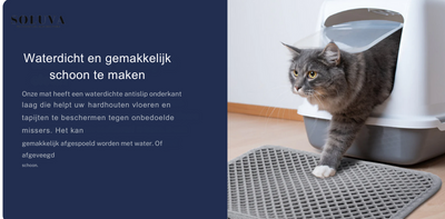 Vuil Vangende Katten Mat - 1+1 Gratis!