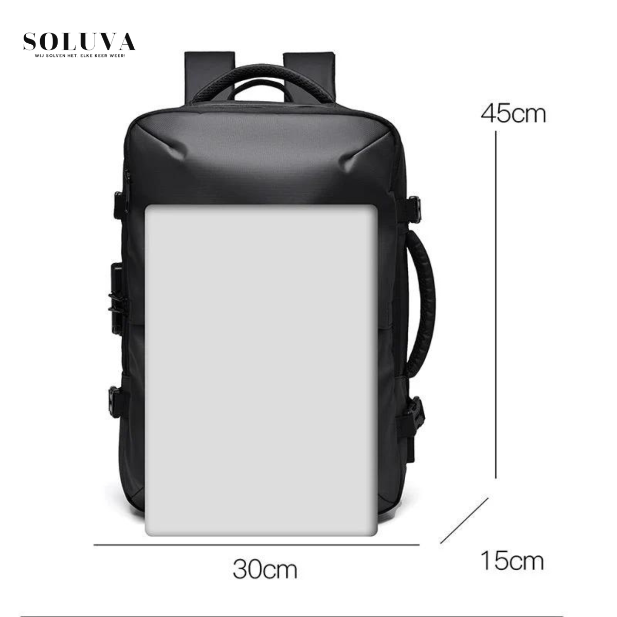 VacuümTravel  - Extra ruime tas