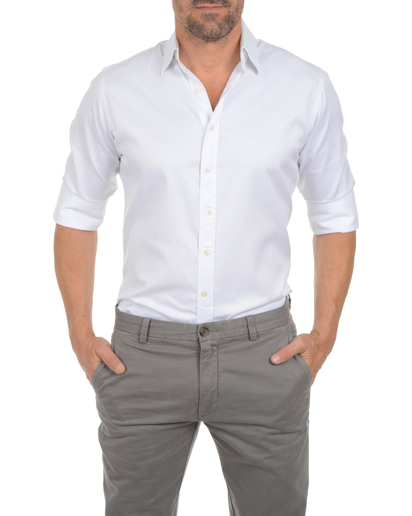 Gavali | comfort zip-up overhemd | 1+1 Gratis