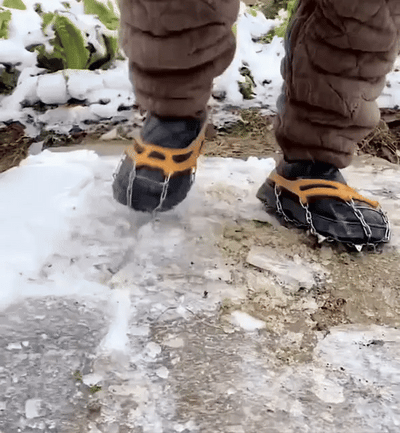 WinterGrip - Anti-slip Sneeuwkettingen voor Schoenen